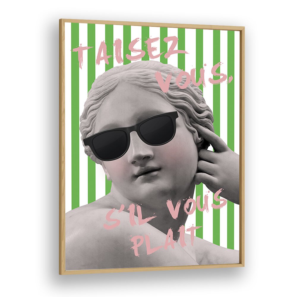 Stylish TAISR VOUE, ALTERED ART PRINTS by Grace Digital Art Co. adds elegance to your living space with modern flair.