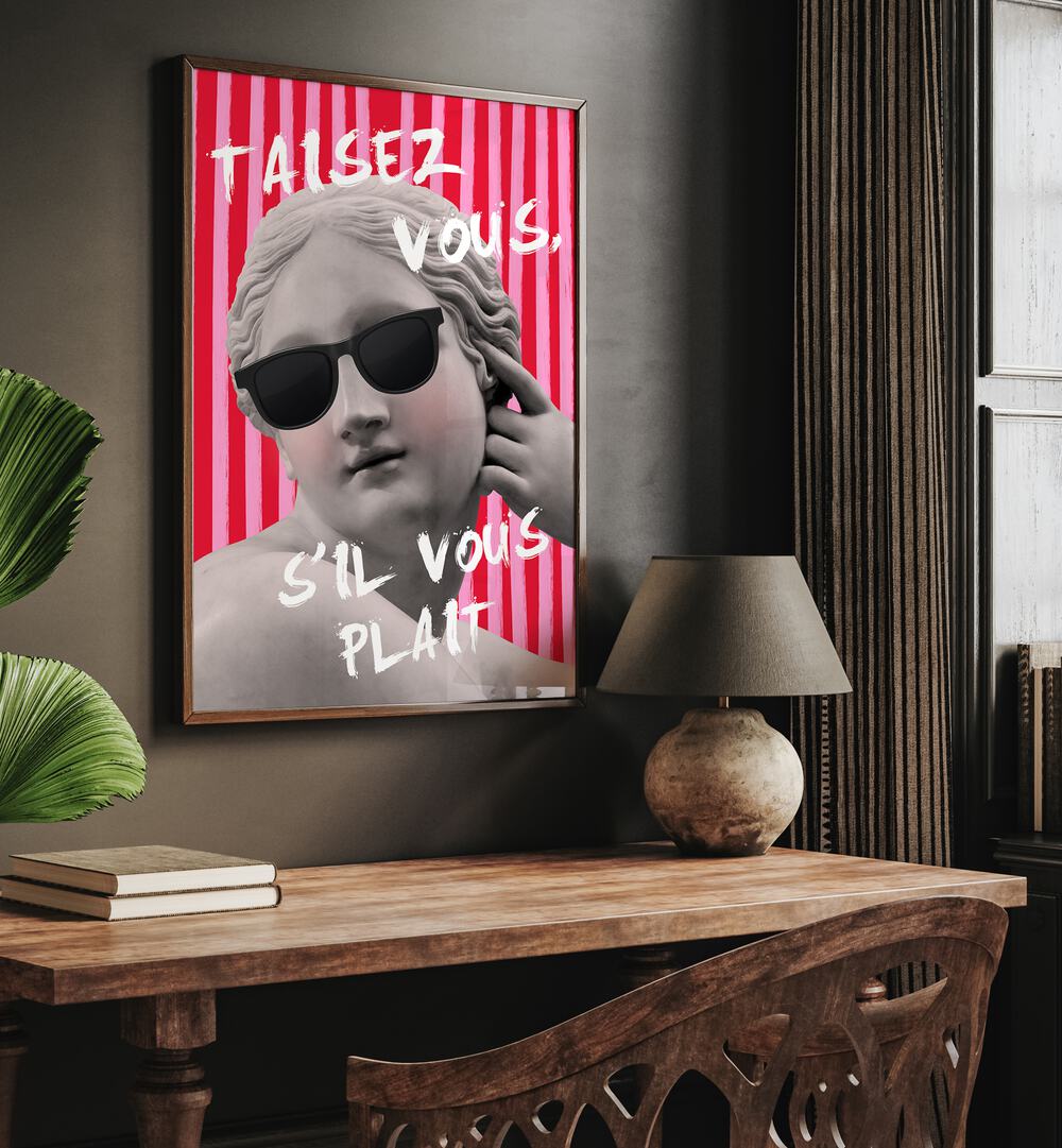 Elevate your space with TAISR VOUE II, ALTERED ART PRINTS by Grace Digital Art Co, a stylish and sophisticated decor piece.