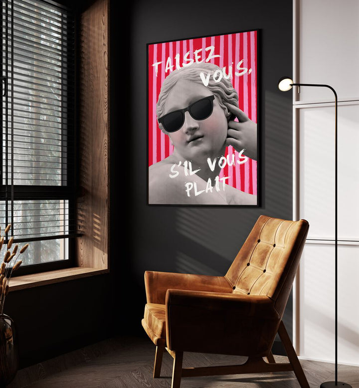Stylish TAISR VOUE II, ALTERED ART PRINTS by Grace Digital Art Co, enhances any space with elegance and sophistication.