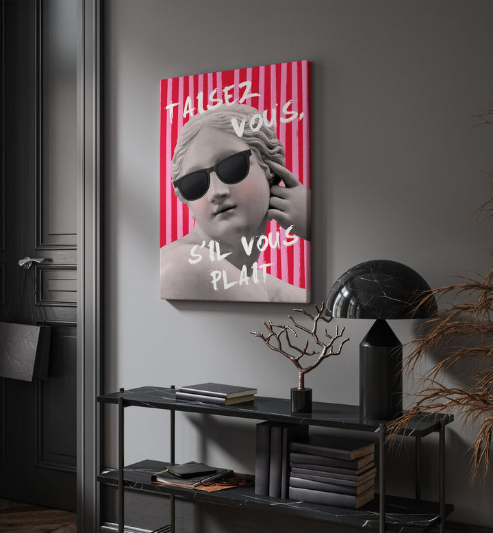 Elevate your decor with TAISR VOUE II, ALTERED ART PRINTS by Grace Digital Art Co for a stylish statement piece.