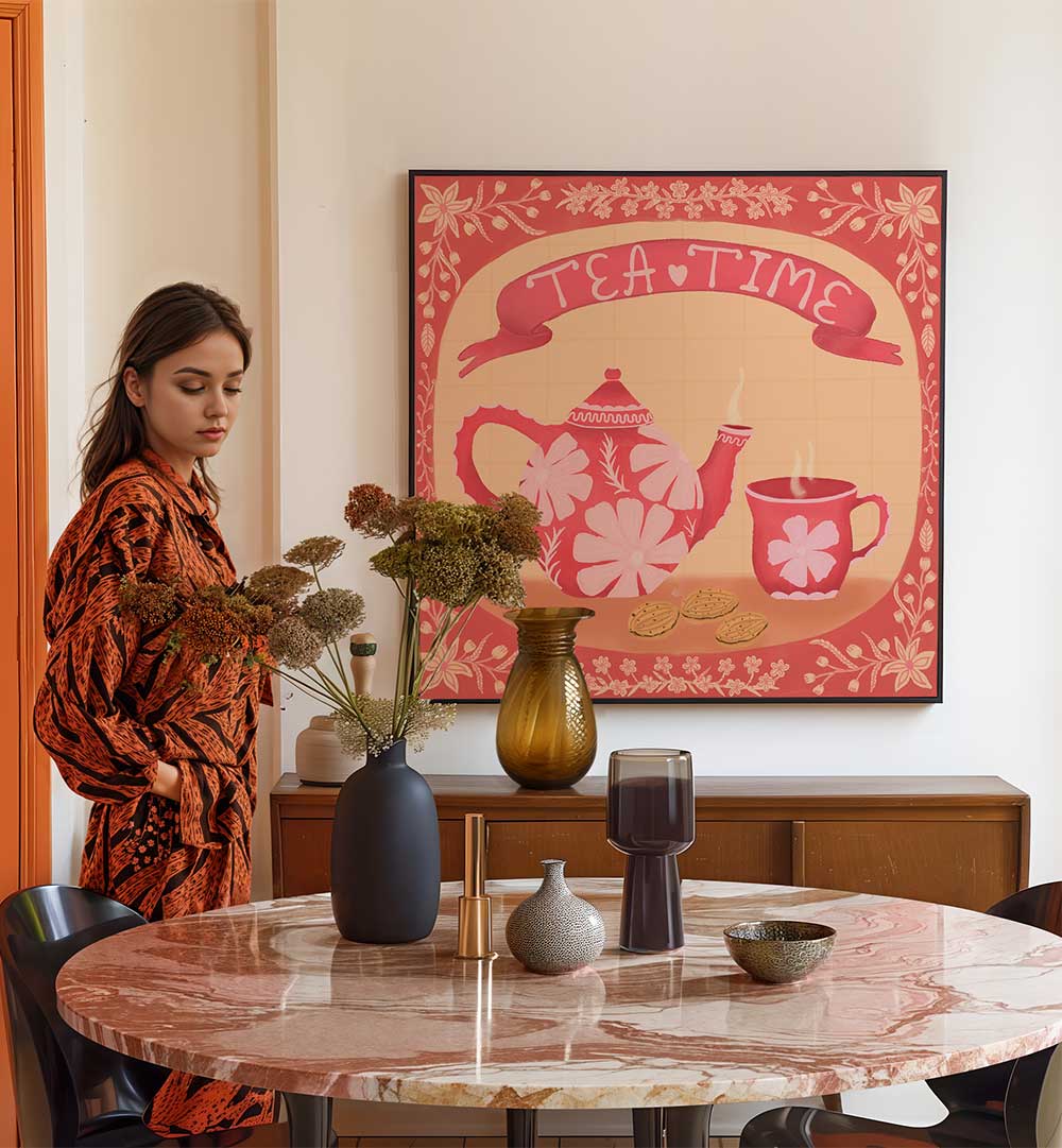 TEA TIME , KITCHEN POSTERS