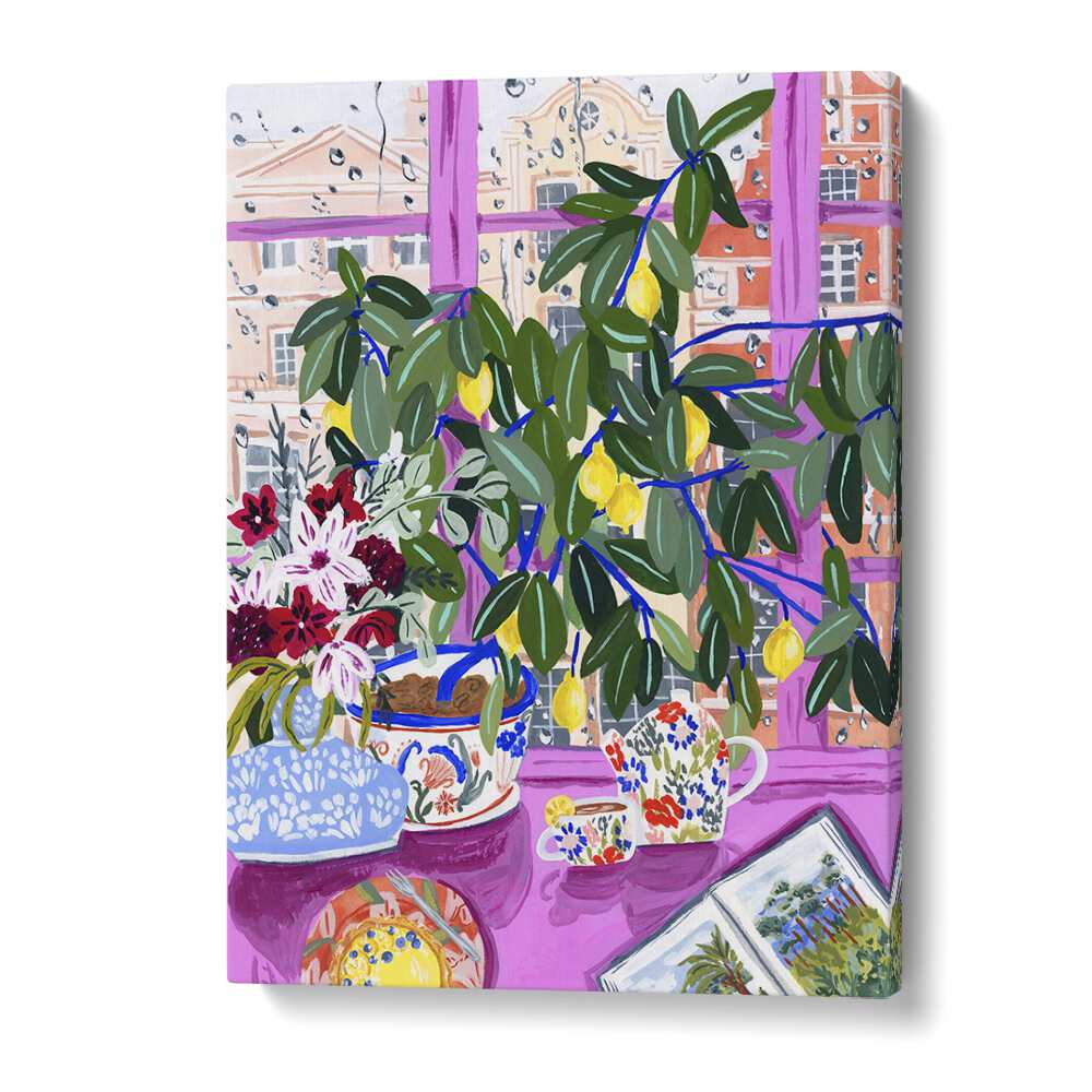 Bright and elegant scene featuring “TEA WITH MARIANNE, KITCHEN POSTERS” by Sarah Gesek, perfect for your home decor.