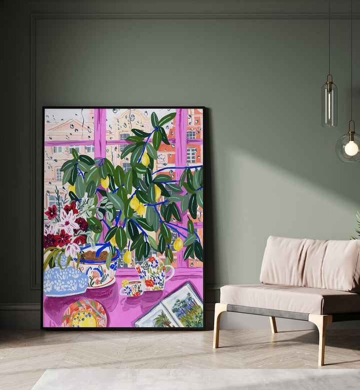 Transform your space with TEA WITH MARIANNE, KITCHEN POSTERS by Sarah Gesek, blending elegance and style.