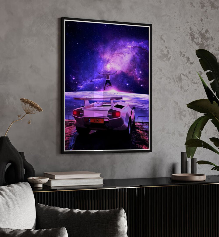 Transform your space with THE ABDUCTION, SURREAL ART PRINTS, a stunning masterpiece by Ritvik Takkar.