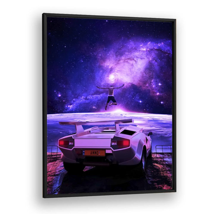 Stunning surreal art print, "THE ABDUCTION," by Ritvik Takkar, perfect for transforming your living space.