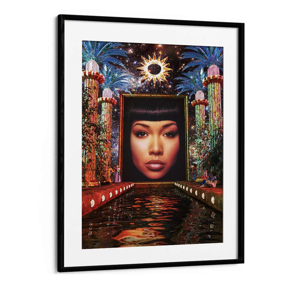 Elevate your decor with THE BROADCAST, SURREAL ART PRINTS by Cosmo Zach, featuring vibrant colors and captivating imagery.
