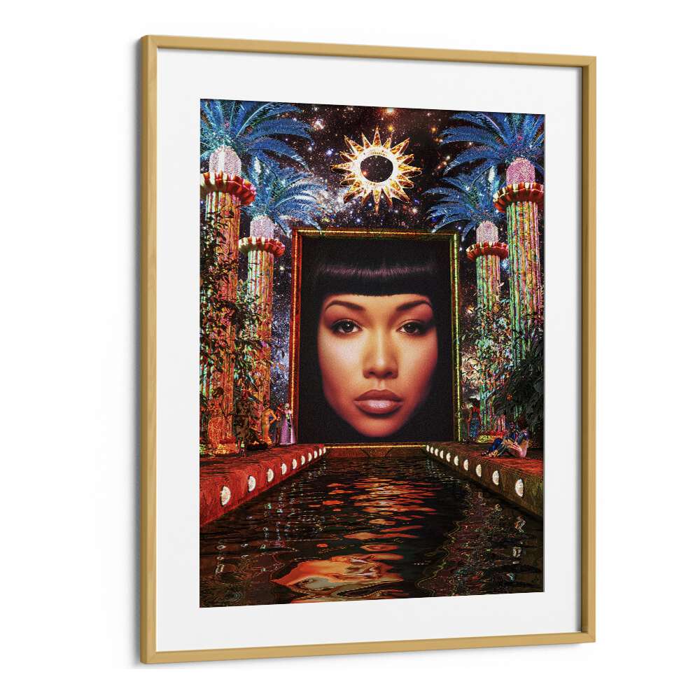 Elevate your decor with THE BROADCAST, SURREAL ART PRINTS by Cosmo Zach, featuring vibrant colors and striking imagery.