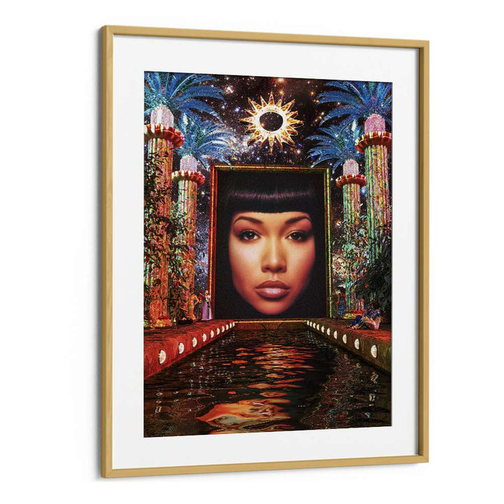 Elevate your decor with THE BROADCAST, SURREAL ART PRINTS by Cosmo Zach, featuring vibrant colors and striking imagery.