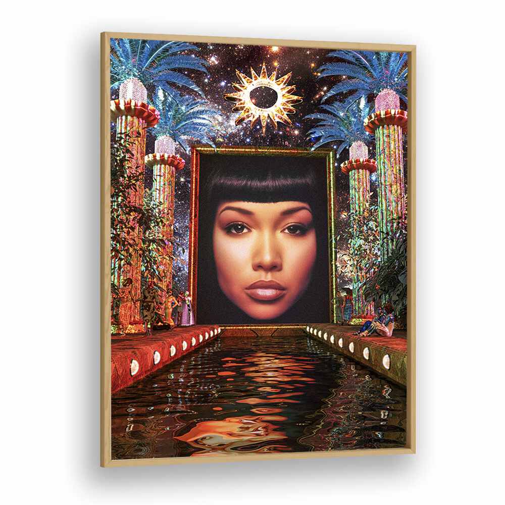 Elevate your decor with THE BROADCAST, SURREAL ART PRINTS by Cosmo Zach, showcasing vibrant colors and stunning visuals.