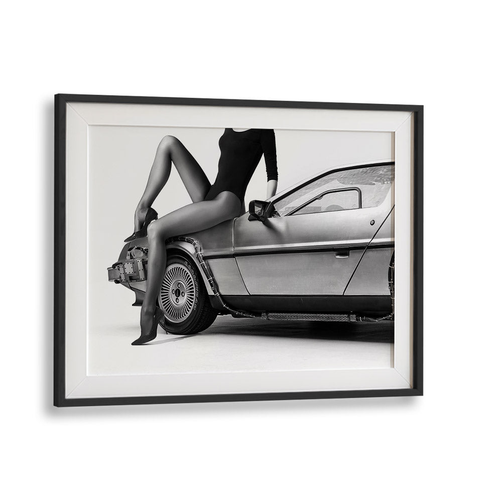Stylish black and white print showcasing "THE FUTURE IS FEMALE PART III, PHOTOGRAPHY PRINTS" by David Drake.