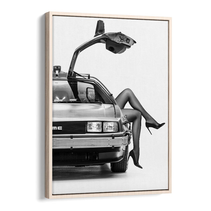 Stylish portrayal of femininity and strength in THE FUTURE IS FEMALE I, CAR POSTERS by David Drake. Perfect for modern decor.
