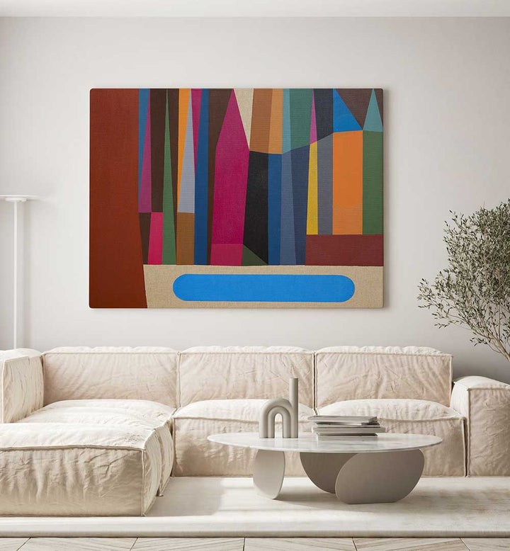 THE LAKE , GEOMETRIC ART PRINTS