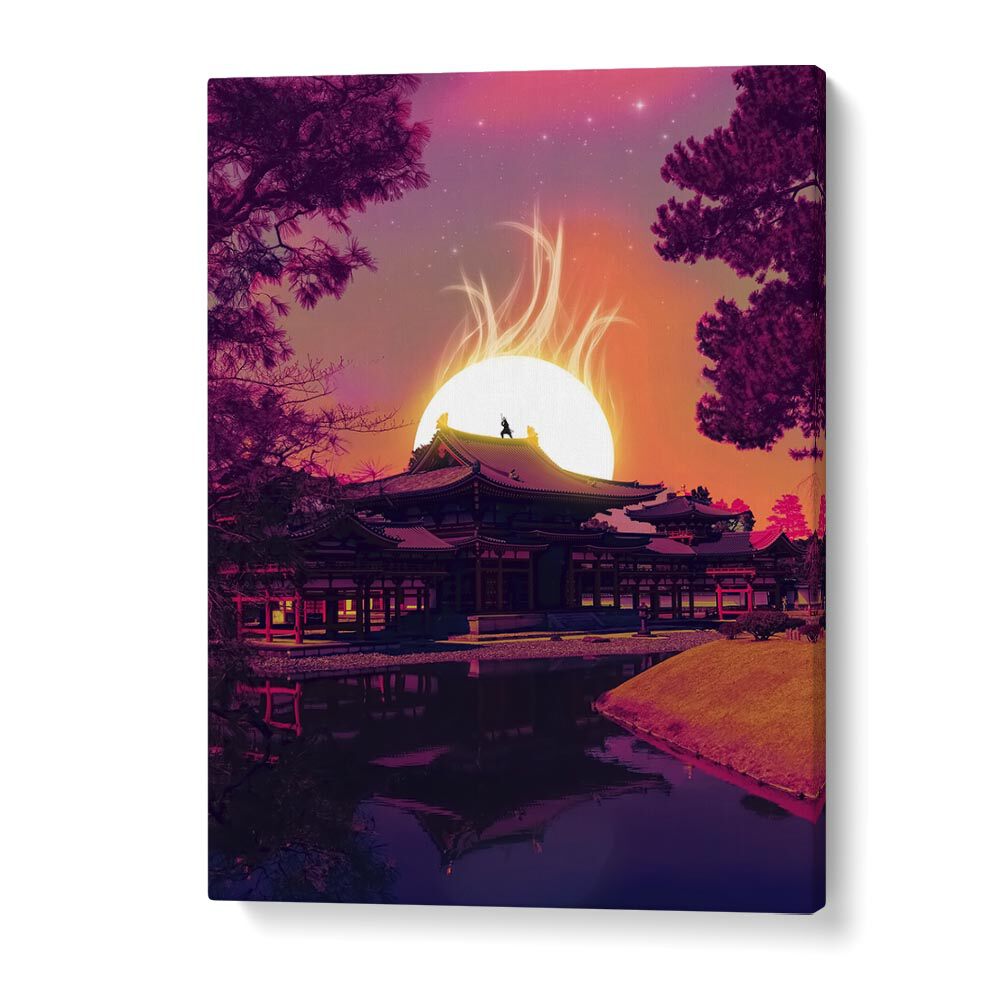 Captivating artwork "THE LAST SAMURAI, SURREAL ART PRINTS" by Ritvik Takkar enhances any home or office space.