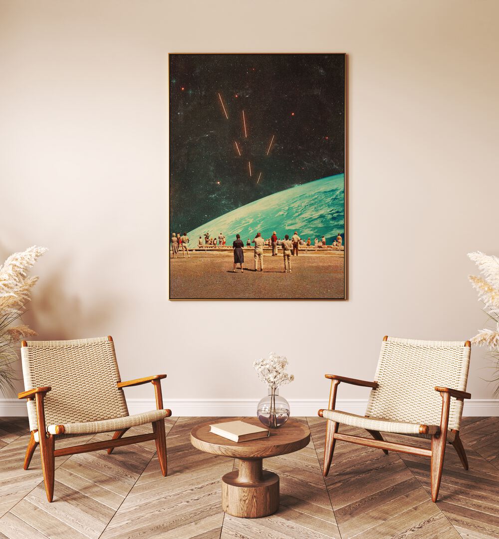 Surreal art print "THE OTHERS, FANTASY" by Frank Moth, perfect for adding a unique touch to your space.