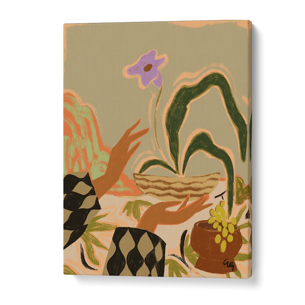 "The Power of One, Floral Flower Paintings" by Arty Guava showcases vibrant floral art to elevate your space.