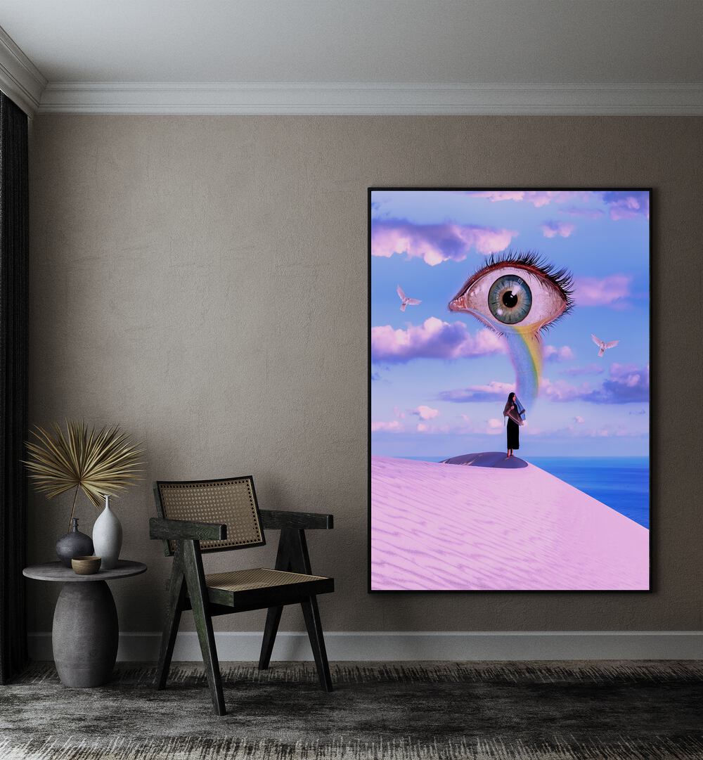 Explore THE PROPHETEES, SURREAL ART PRINTS by Ritvik Takkar, featuring enchanting imagery and premium quality.