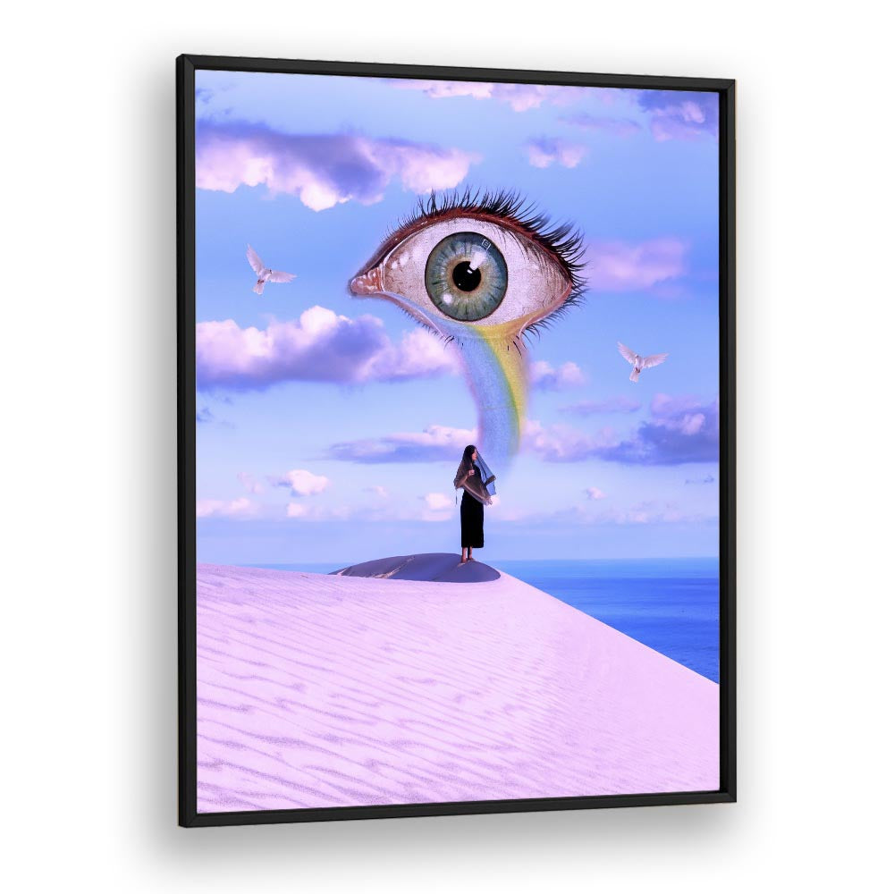 Stunning surreal art print, "THE PROPHETEES," by Ritvik Takkar, perfect for elevating your space with enchantment.