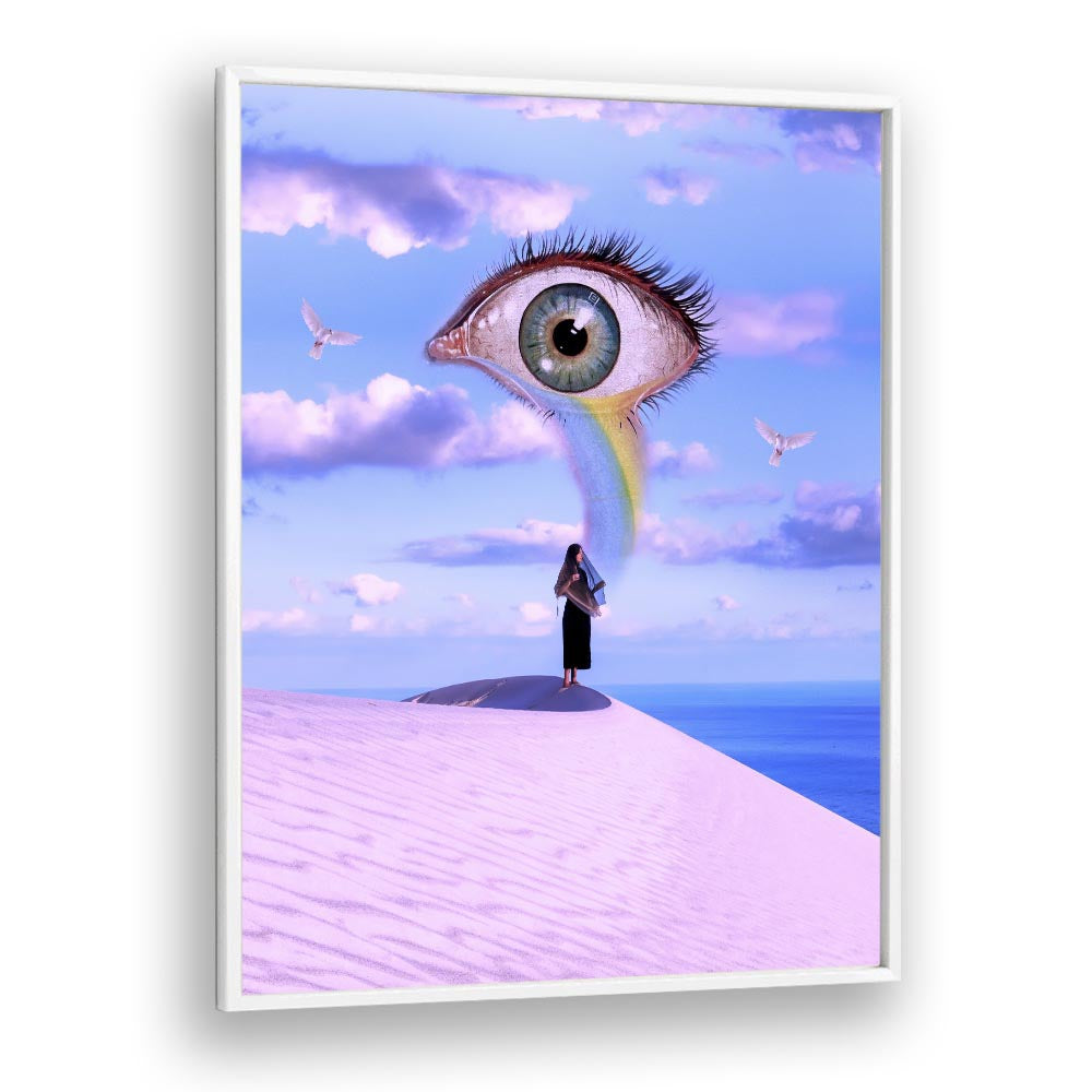 Surreal art prints of "The Prophetees" by Ritvik Takkar, showcasing enchanting visuals in a stunning frame.