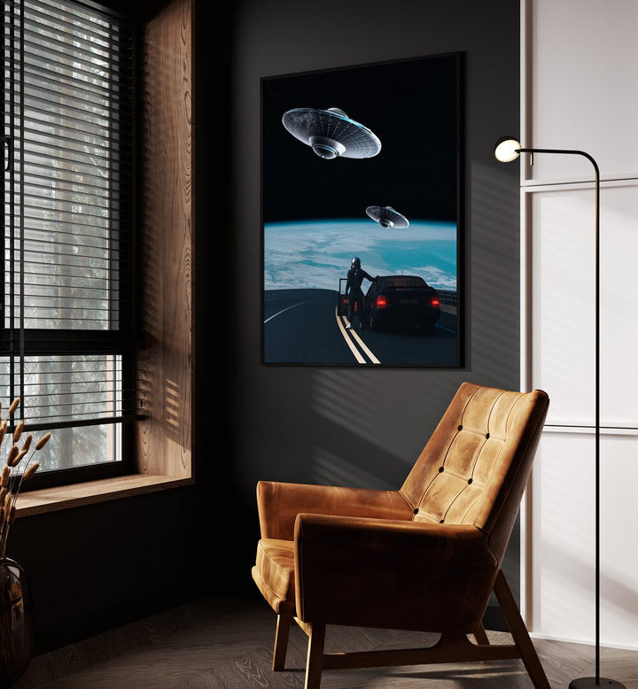 Experience "THE RESCUE, SURREAL ART PRINTS" by Ritvik Takkar, blending imagination and modern art in stunning detail.