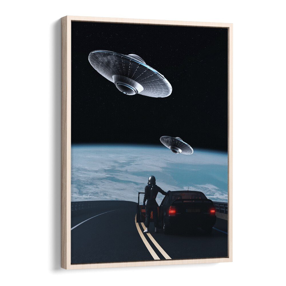 Surreal art prints featuring "THE RESCUE" by Ritvik Takkar, perfect for modern art lovers.