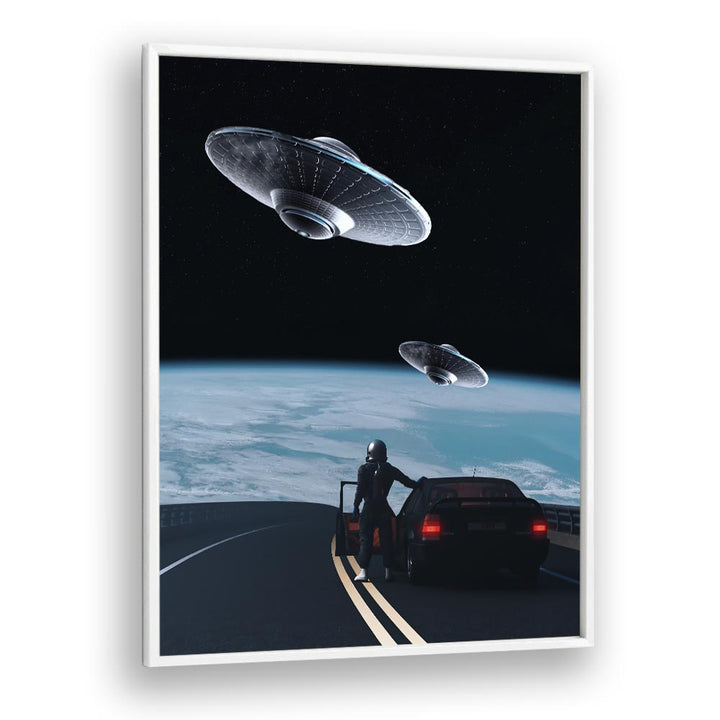 Explore "THE RESCUE, SURREAL ART PRINTS" by Ritvik Takkar, blending imagination with captivating surrealism.