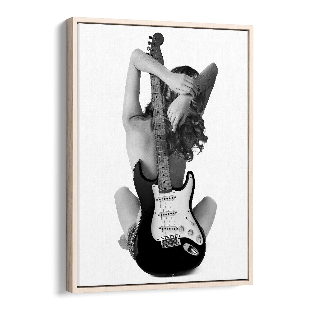 Stylish fine art photography featuring "THE STRAT," capturing the essence of music and fashion by David Drake.