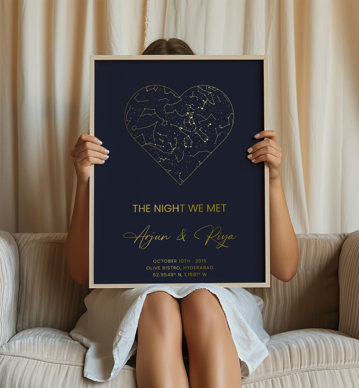 painting - THE NIGHT WE MET by Asianmonk