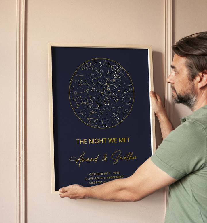 painting - THE NIGHT WE MET by Asianmonk