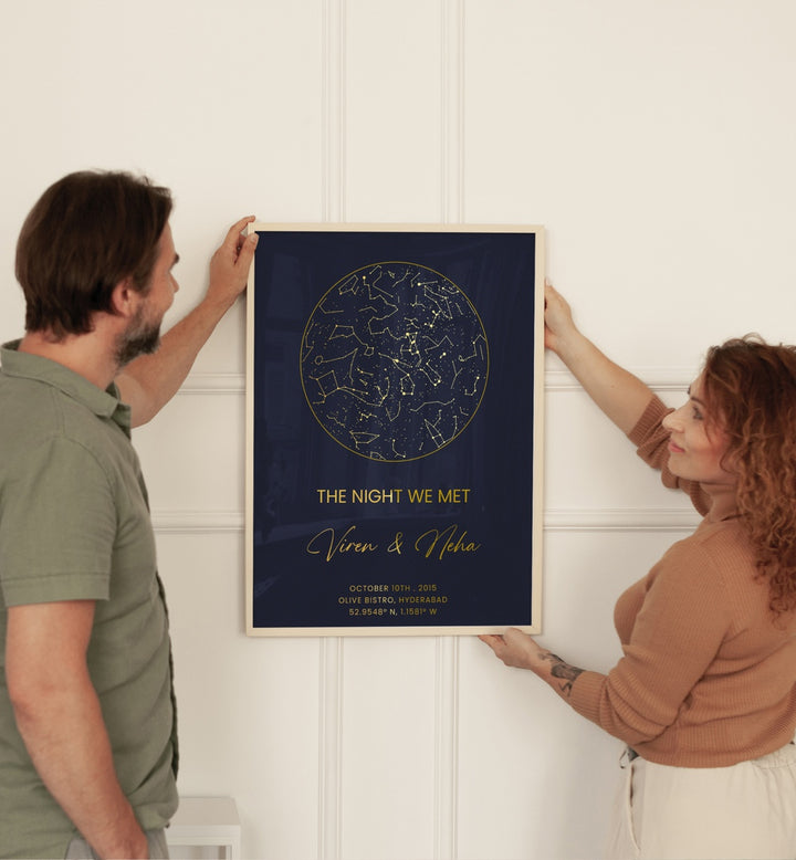 painting - THE NIGHT WE MET by Asianmonk