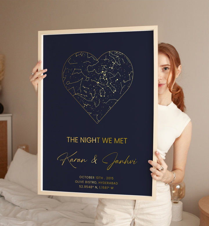 painting - THE NIGHT WE MET by Asianmonk