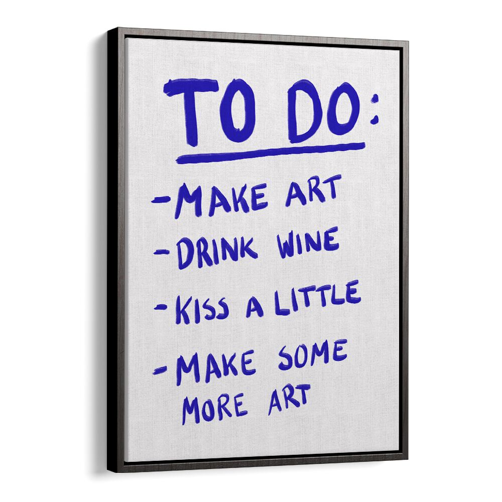 Stylish TO DO LIST, QUOTES poster by Athene Fritsch, perfect for inspiring organization and creativity in any space.