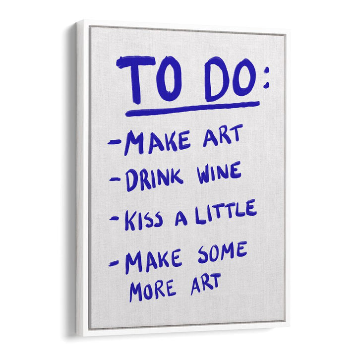 Stylish TO DO LIST by Athene Fritsch featuring artistic quotes to inspire and organize your daily routine.