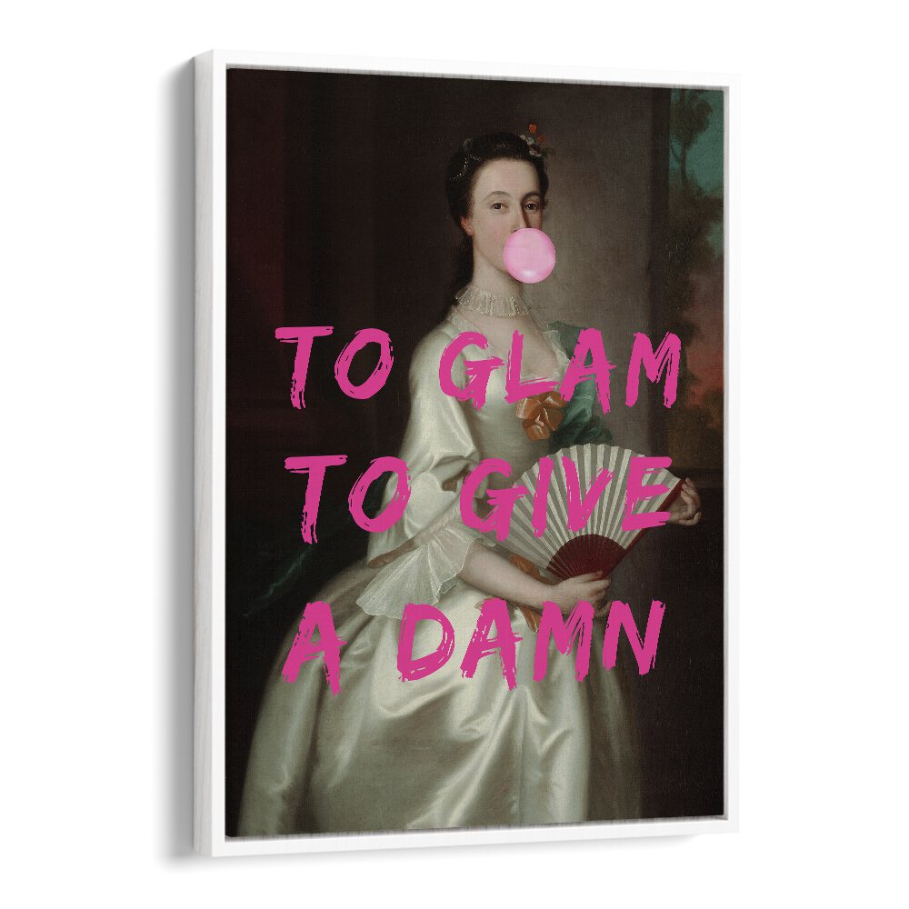 Stunning TO GLAM, ALTERED ART PRINTS feature a chic portrait with modern flair, ideal for unique home decor.