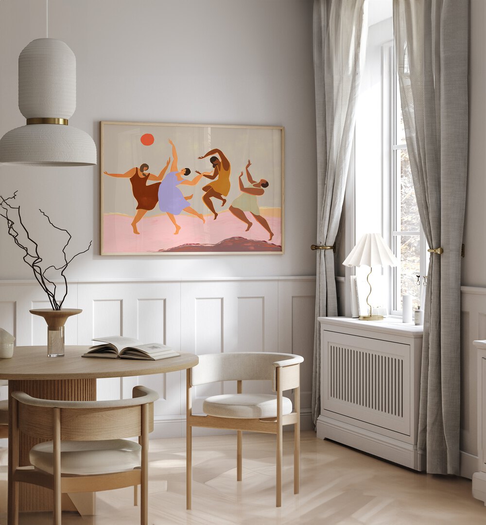 Elegant wall art from Arty Guava, featuring "Together, Portraits" that brightens any living space.