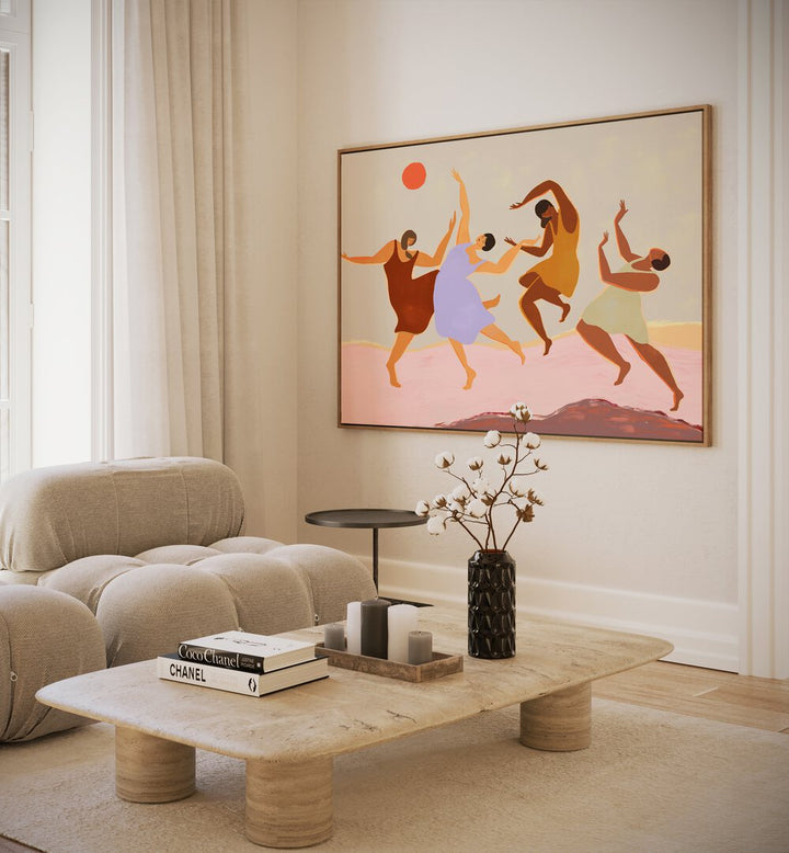 Beautiful "Together" wall art by Arty Guava, showcasing vibrant PORTRAITS that elevate any home decor.