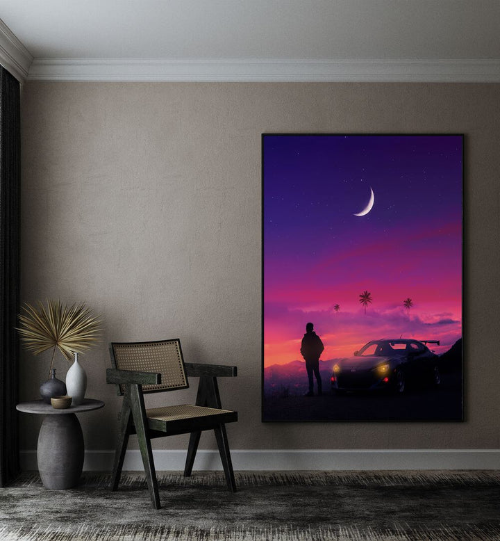 Transform your space with TRANQUIL VIEW, SURREAL ART PRINTS by Ritvik Takkar, capturing enchanting surrealism.