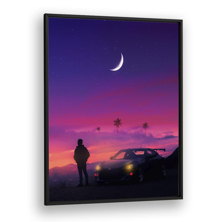 Stunning "TRANQUIL VIEW, SURREAL ART PRINTS" by Ritvik Takkar, perfect for enhancing your space with surreal beauty.
