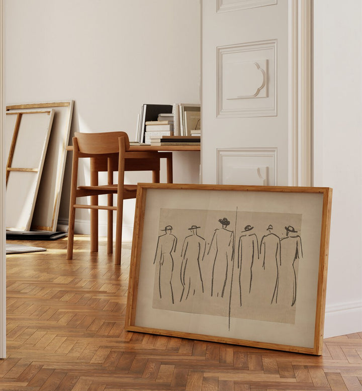 Tranquility Gallery Wall enhances your space with serene framed art, perfect for stylish gallery walls in your home.