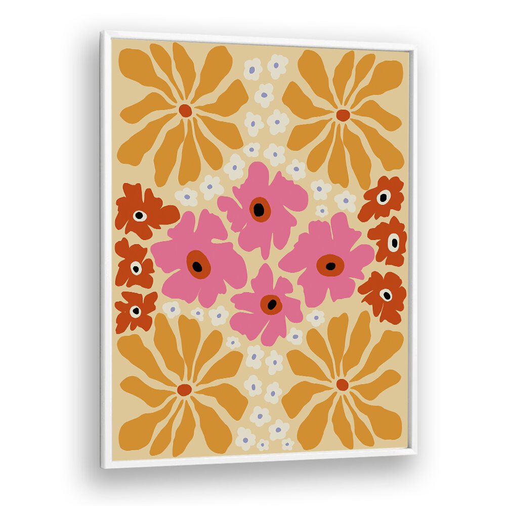 Vibrant TROPICAL DREAM, FLORAL FLOWER PAINTINGS by Miho Art Studio, perfect for adding a touch of nature to your space.