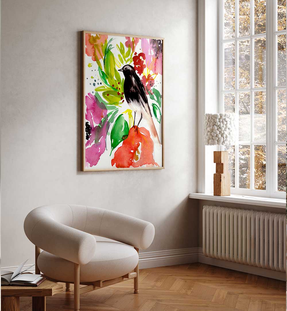 TROPICAL VACATION , FLORAL FLOWER PAINTINGS