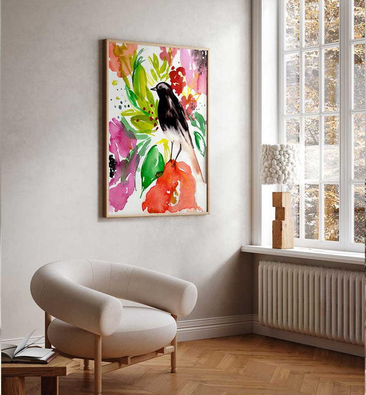 TROPICAL VACATION , FLORAL FLOWER PAINTINGS