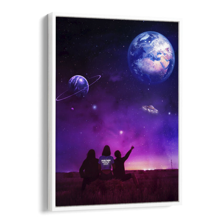 Explore the cosmos with UFO, SURREAL ART PRINTS by Ritvik Takkar, blending surrealism and stunning visuals.