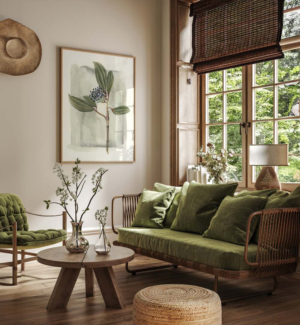 Enhance your garden with VIBURNUM DAVIDII, featuring glossy leaves and clusters of delicate white flowers.