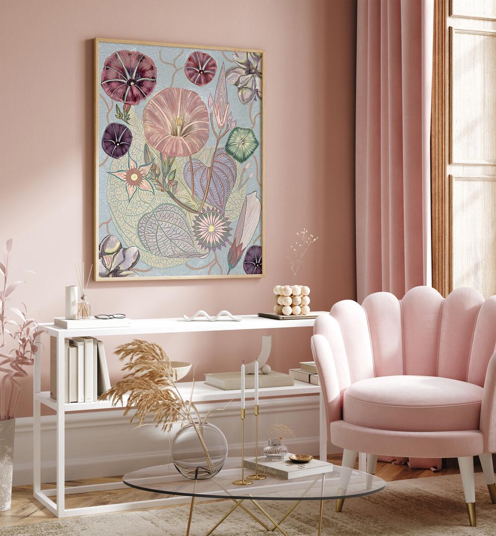 Vintage Wildflowers, Floral Flower Paintings beautifully enhance home decor with nature's elegance and timeless charm.