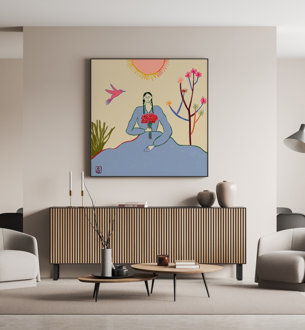 VIRGO III, ZODIAC poster featuring vibrant illustrations, perfect for adding charm to your space.