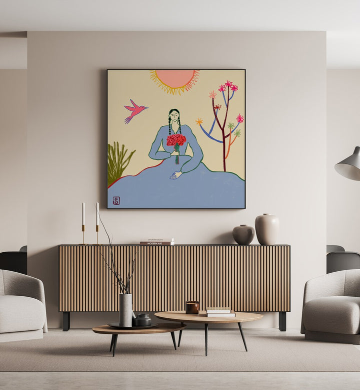 VIRGO III, ZODIAC poster featuring vibrant illustrations, perfect for adding charm to your space.