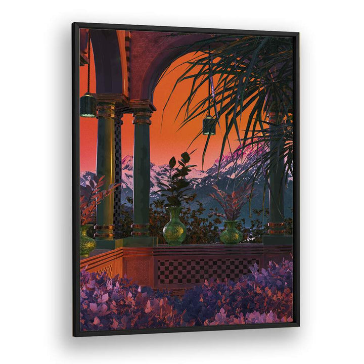 Breathtaking VAPOR POOL II, SURREAL ART PRINTS by Cosmo Zach, enhancing your space with enchanting surrealism.