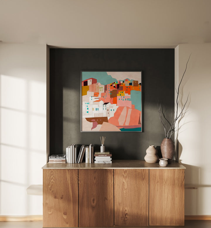 Stunning VERNAZA II, LANDSCAPE PAINTINGS by Ana Rut Bre, perfect for enhancing your home with natural beauty.