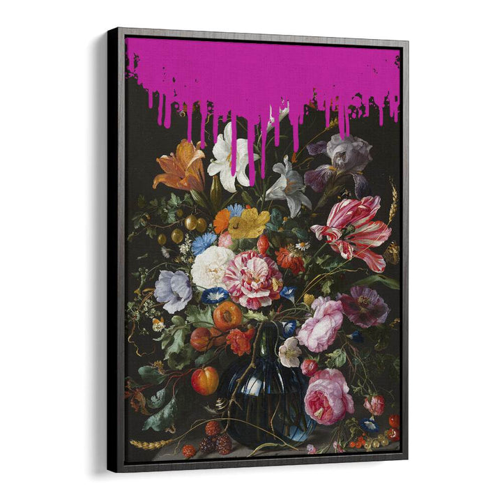 VINTAGE BOTANICAL, ALTERED ART PRINTS featuring vibrant flowers, framed elegantly by The Art Concept for nature lovers.