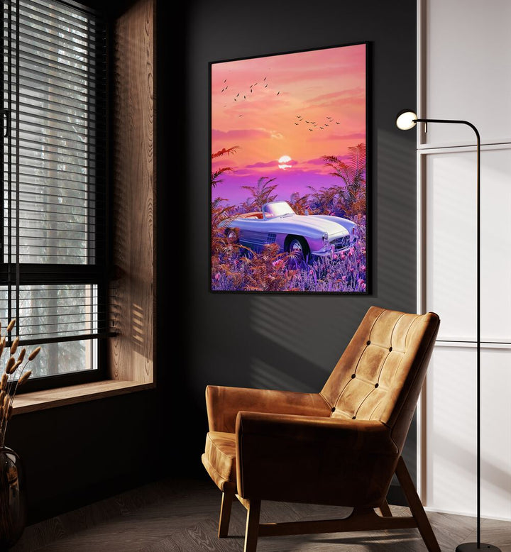 Explore VINTAGE PARADISE, SURREAL ART PRINTS by Ritvik Takkar, blending dreams and reality in stunning art.